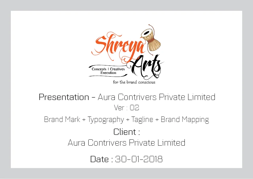 Aura Developers Cover &mdash; Graphic Designing & Printing Agency Coimbatore