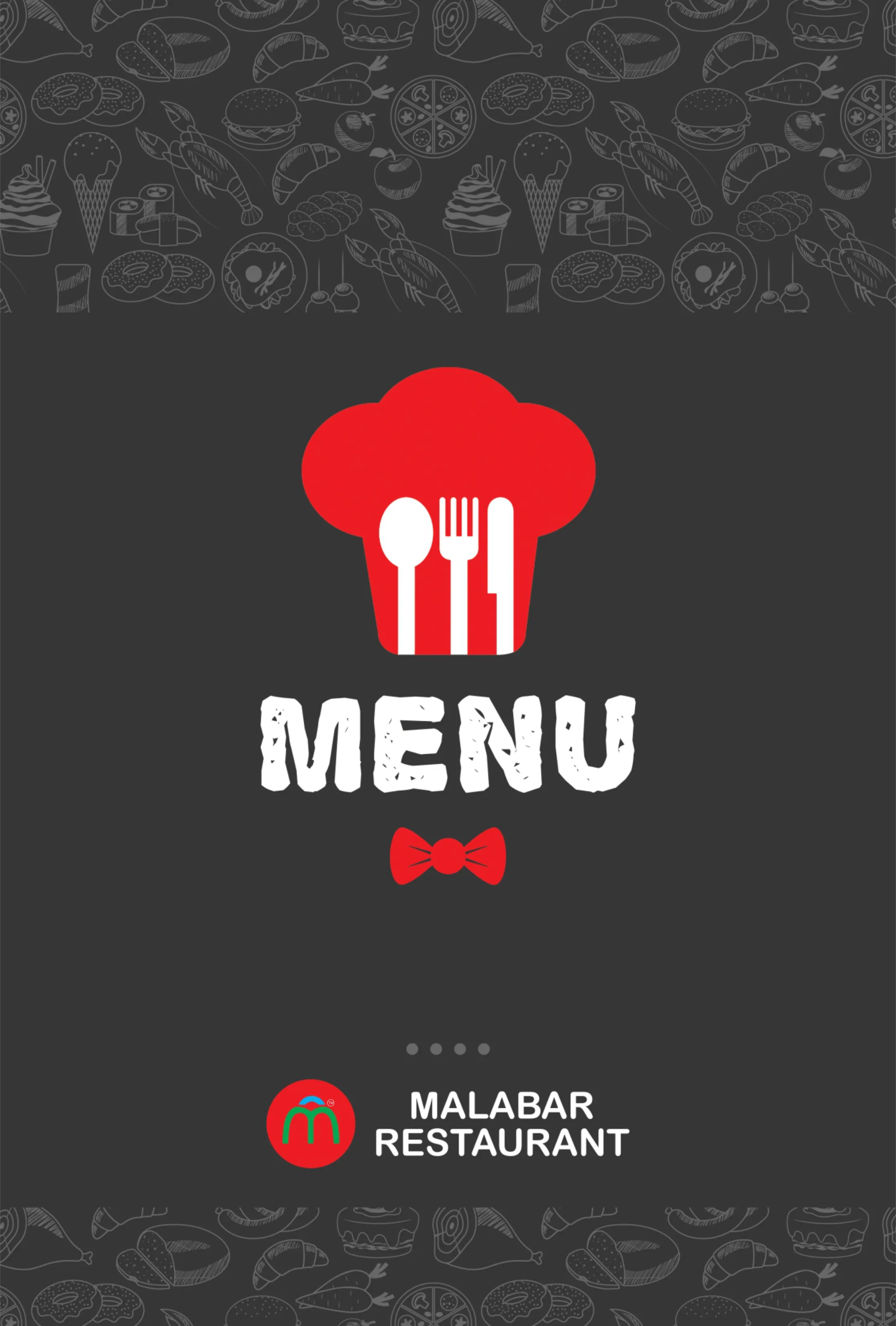 Malabar Hotel Premium Menu Book &mdash; Graphic Designing & Printing Agency Coimbatore