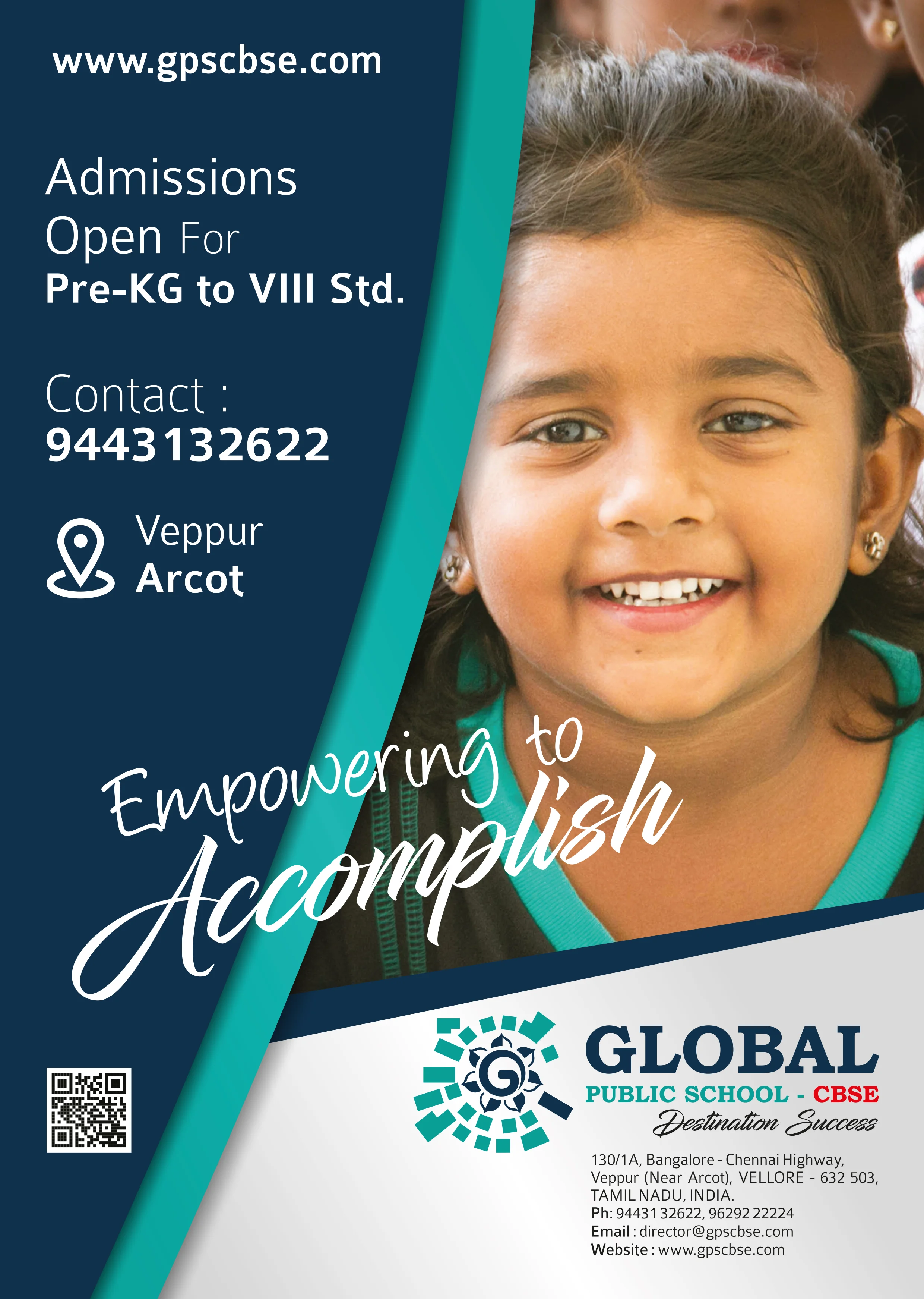 Global Public School Ad &mdash; Graphic Designing & Printing Agency Coimbatore