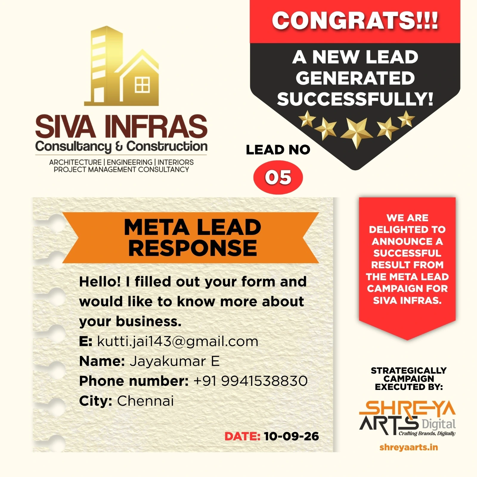 Lead Generation Result 5