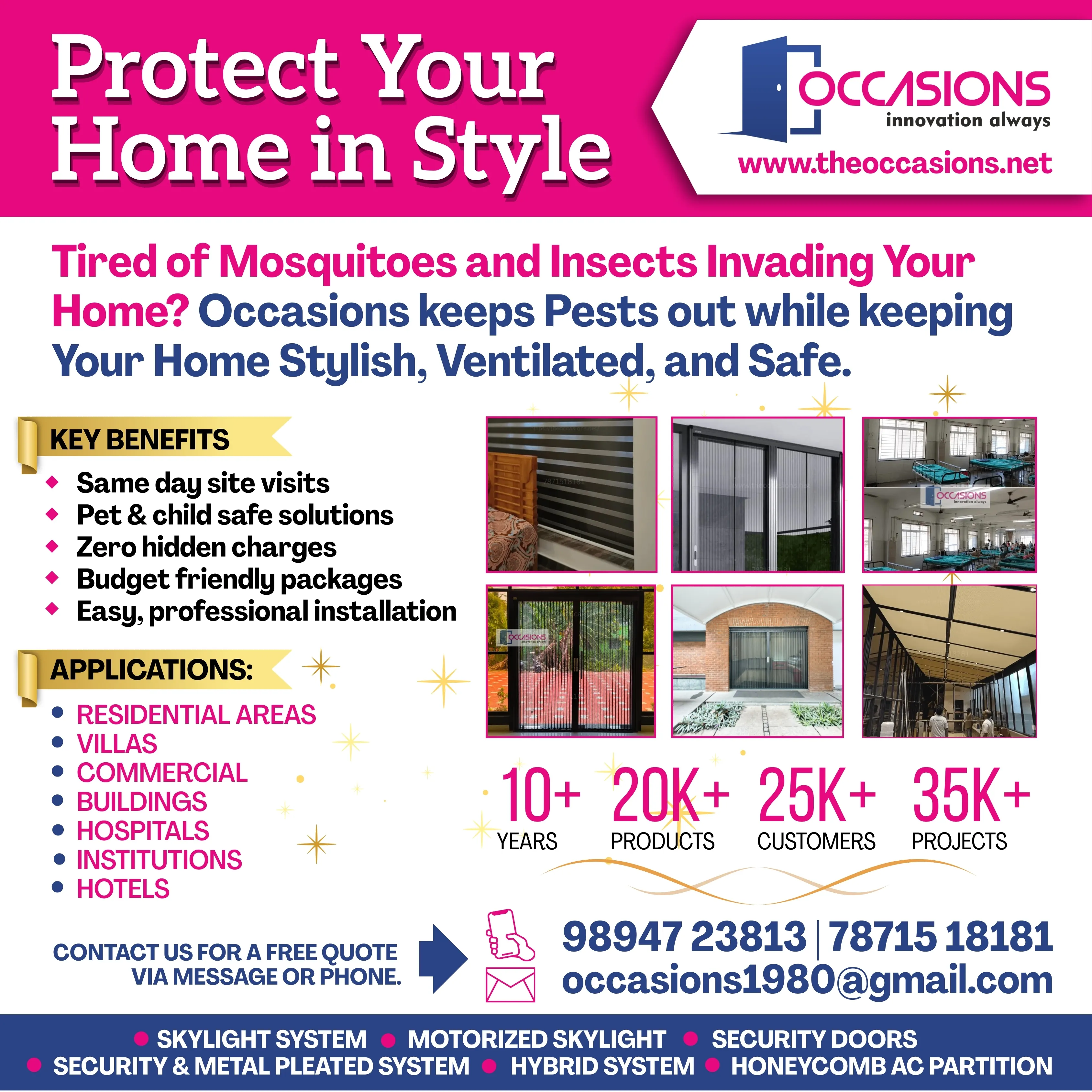 Occassions Whyus